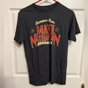 2016 Matt Nathanson Concert T-Shirt